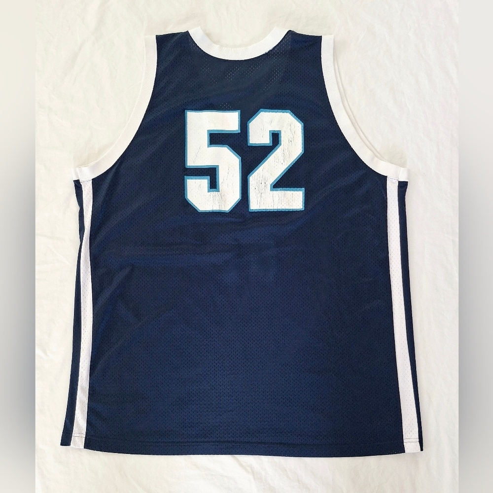Vintage Men's North Carolina School Of Science & Math Basketball Jersey 2XL - Picture 5 of 6